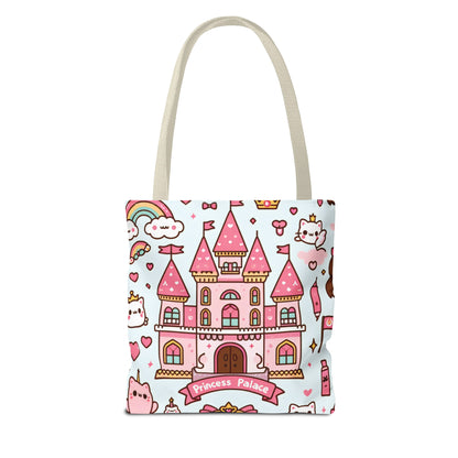 Kid's Princess Palace Pattern Tote Bag