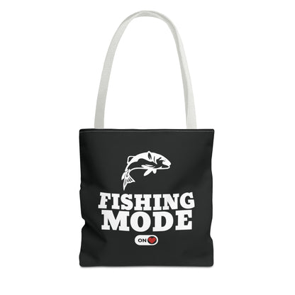 Fishing Mode On Tote Bag