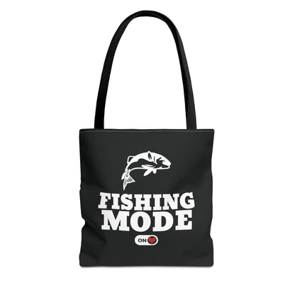 Fishing Mode On Tote Bag