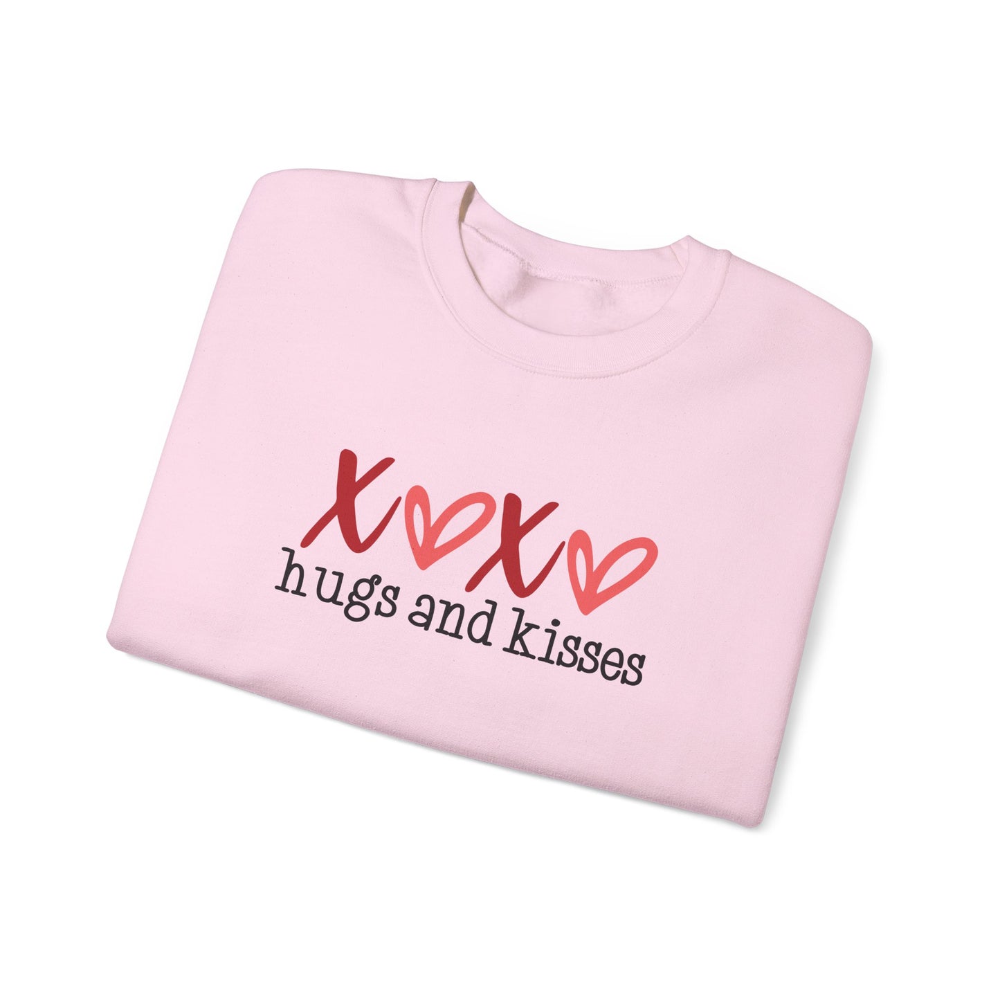 Hugs And Kisses Valentine Sweatshirt