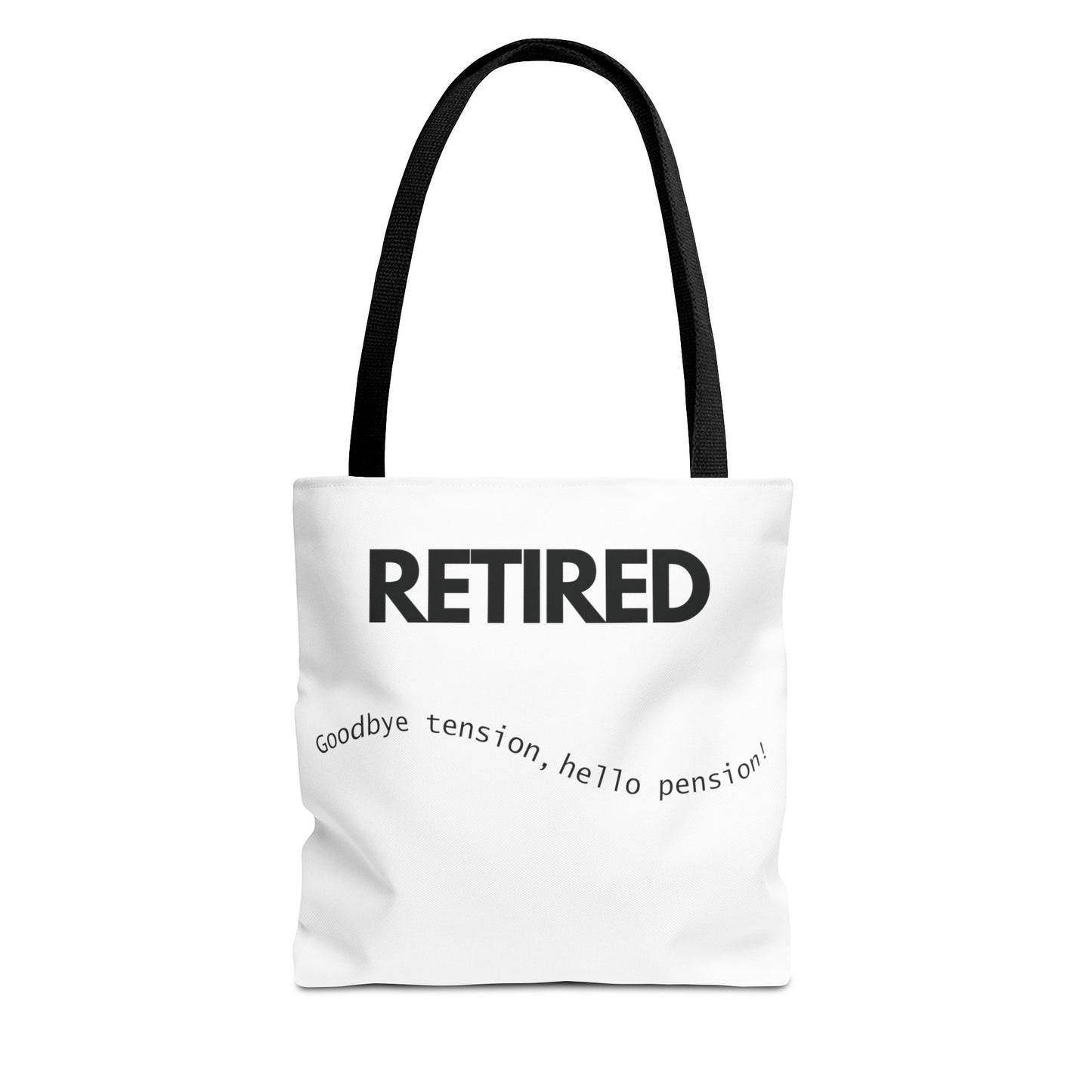 Retired Goodbye Tension Tote Bag