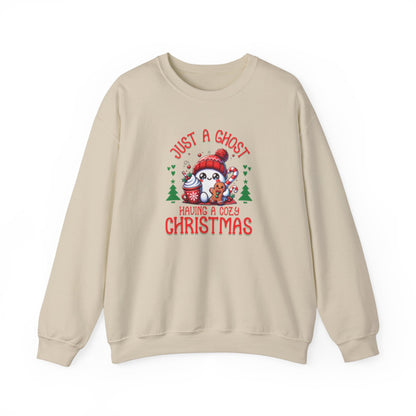 Ghost Cozy Christmas Sweatshirt