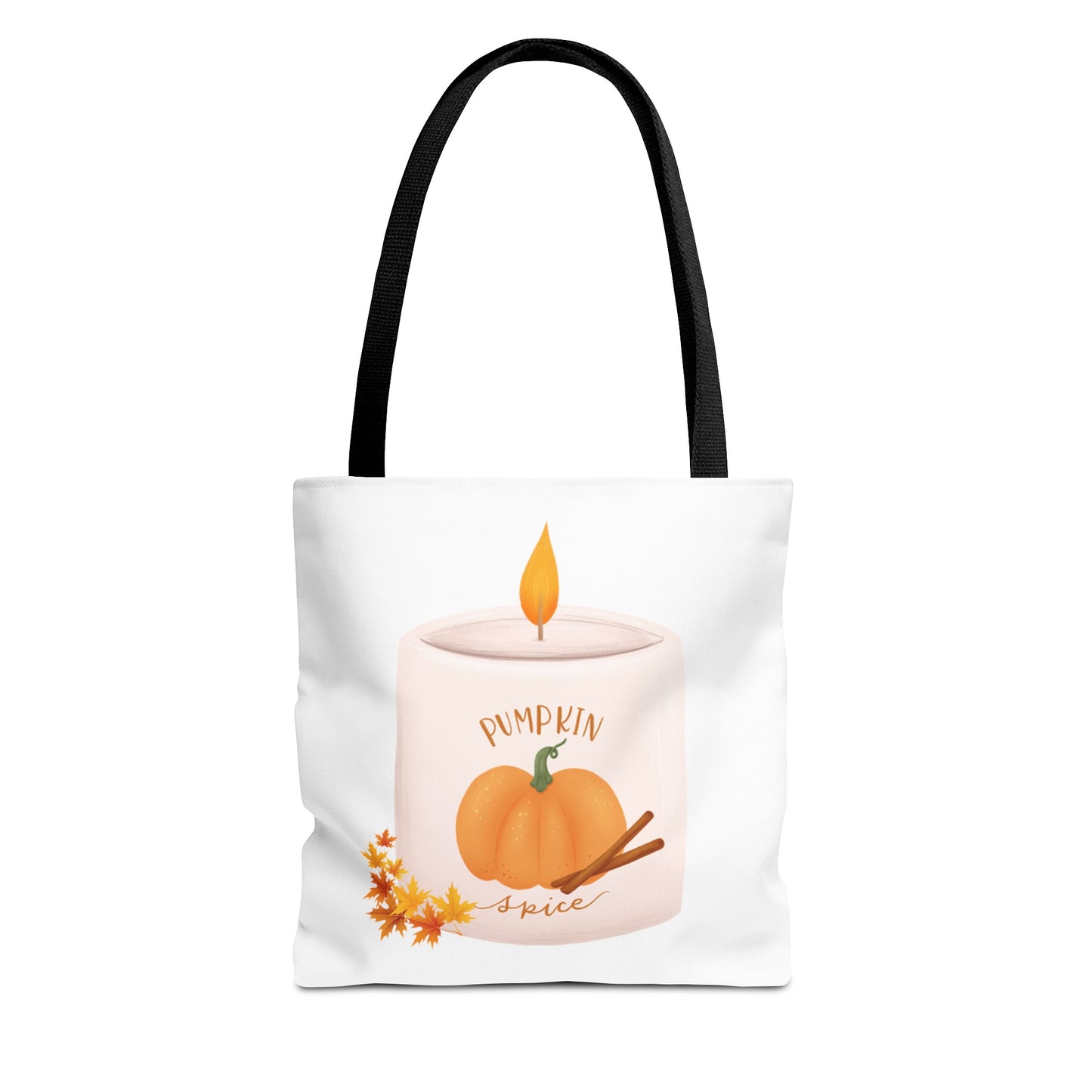 Pumpkin Spice Candle Tote Bag