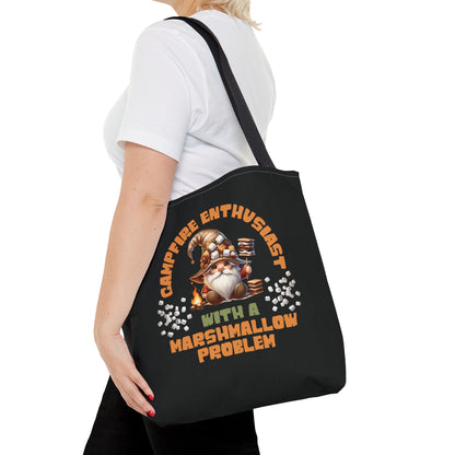 Campfire Enthusiast Tote Bag