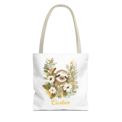 Personalized Nursery Sloth Bag