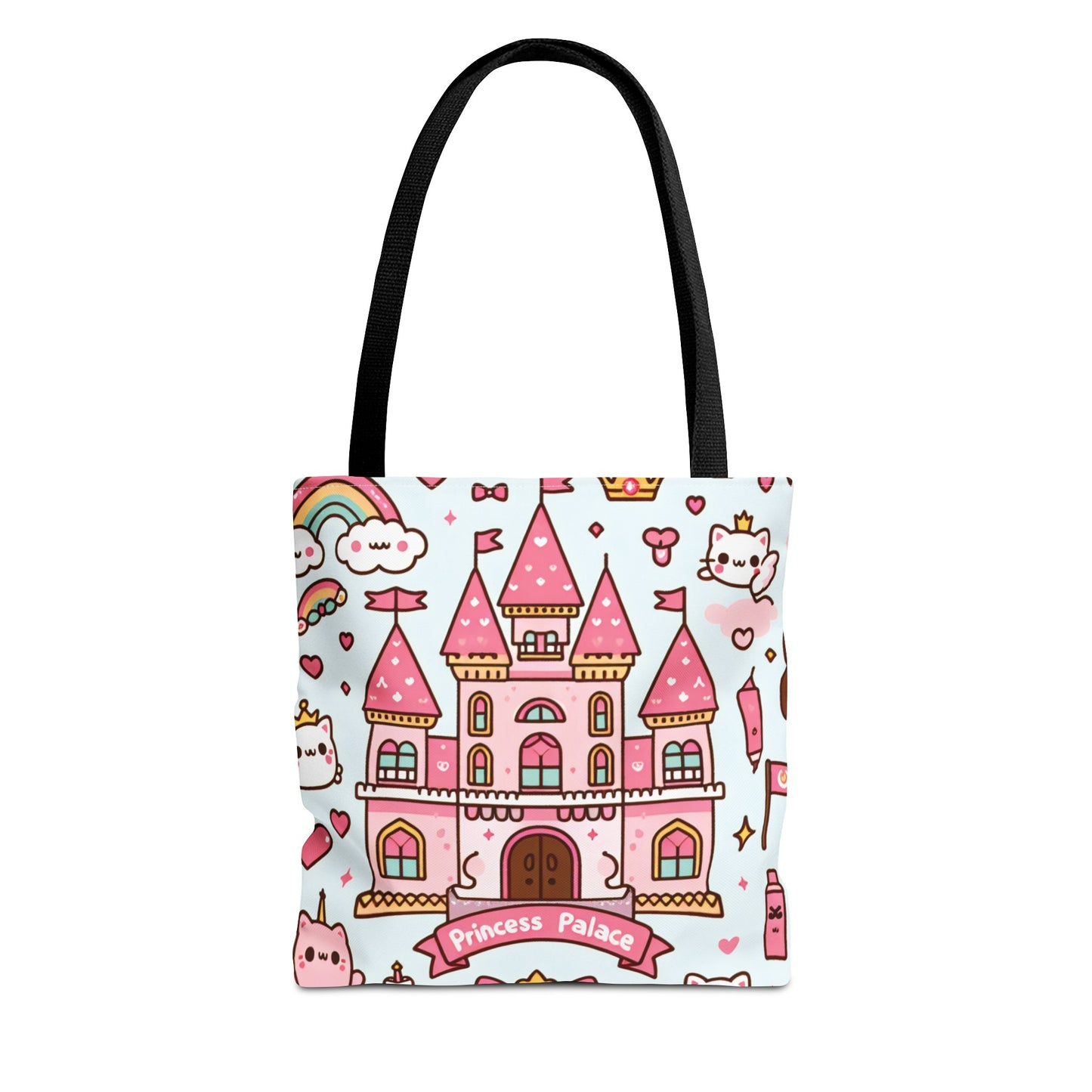 Kid's Princess Palace Pattern Tote Bag