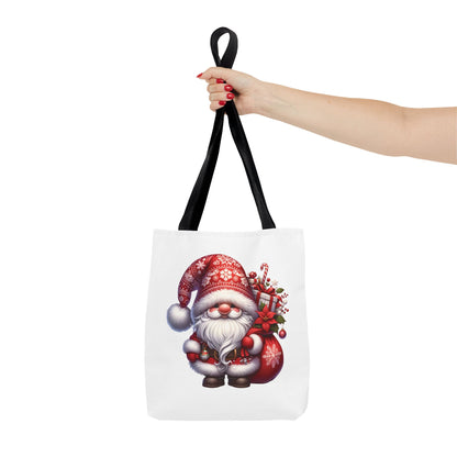 Santa Christmas Gnome Tote Bag