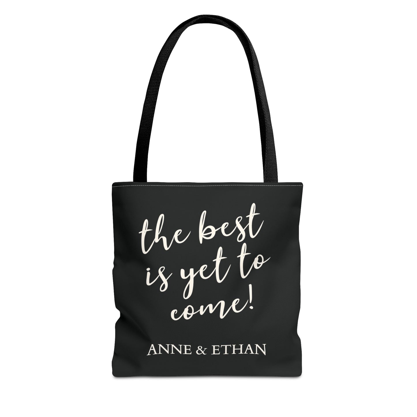 Personalized Wedding Name Tote Bag