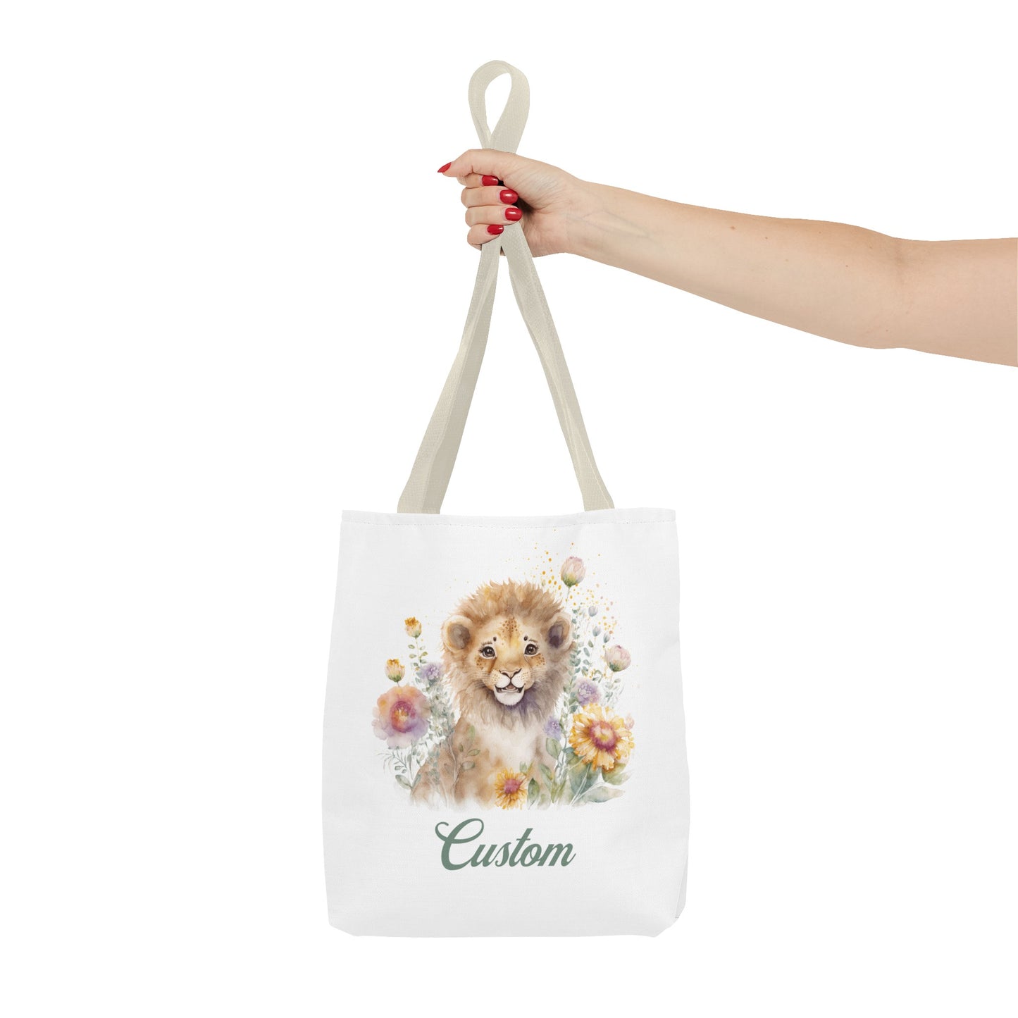 Personalized Nursery Lion Bag