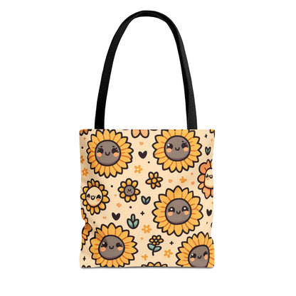 Kid's Sunflower Pattern Tote Bag