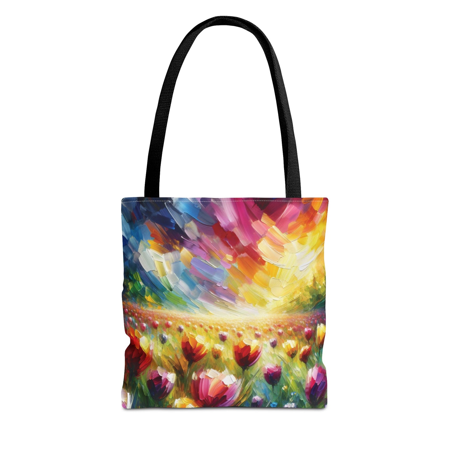 Field of Tulips Tote Bag