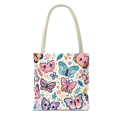 Kid's Butterfly Pattern Tote Bag