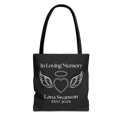 In Loving Memory Wing Tote Bag