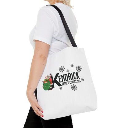 Personalized Christmas Santa Tote Bag