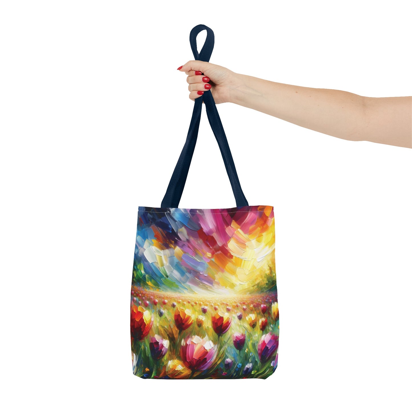 Field of Tulips Tote Bag