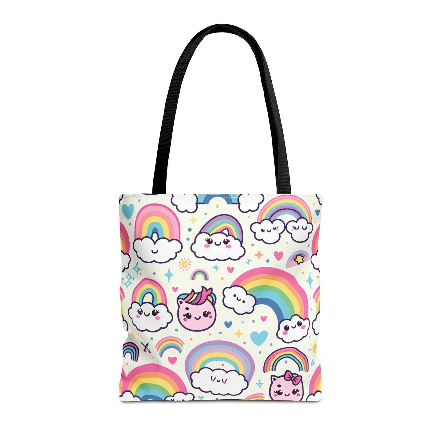 Kid's Rainbow Pattern Tote Bag