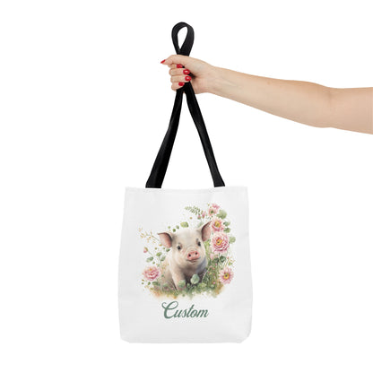 Personalized Nursery Pig Bag