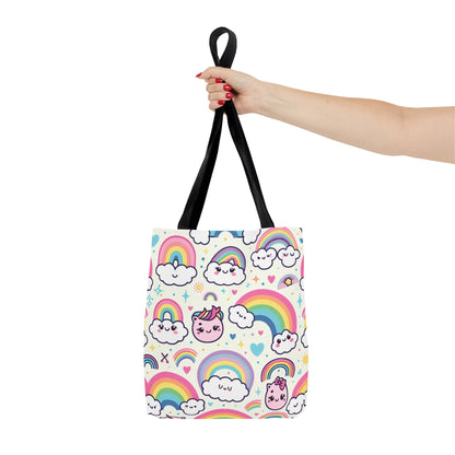 Kid's Rainbow Pattern Tote Bag