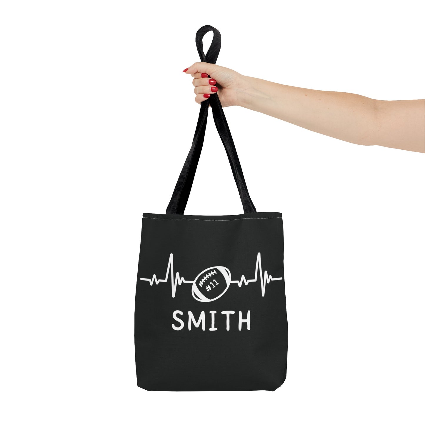 Personalized Football Tote Bag