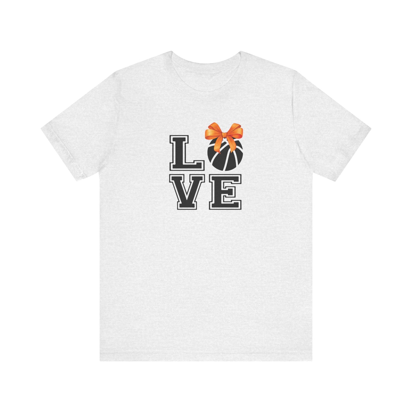 Ribbon Love Basketball T-Shirt