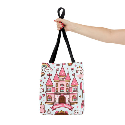 Kid's Princess Palace Pattern Tote Bag