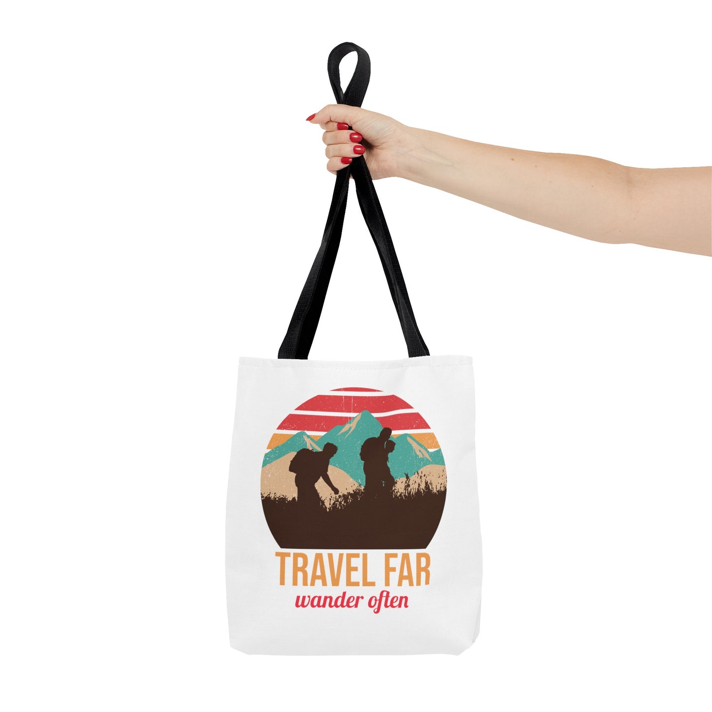 Travel Far Wander Often Tote Bag