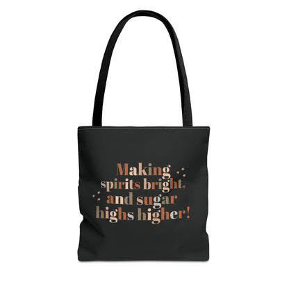 Making Spirits Bright Tote Bag