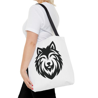 Personalized Wolf Tote Bag