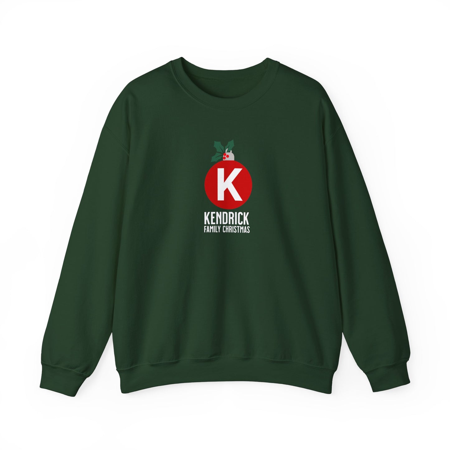 Personalized Christmas Bulb Sweatshirt