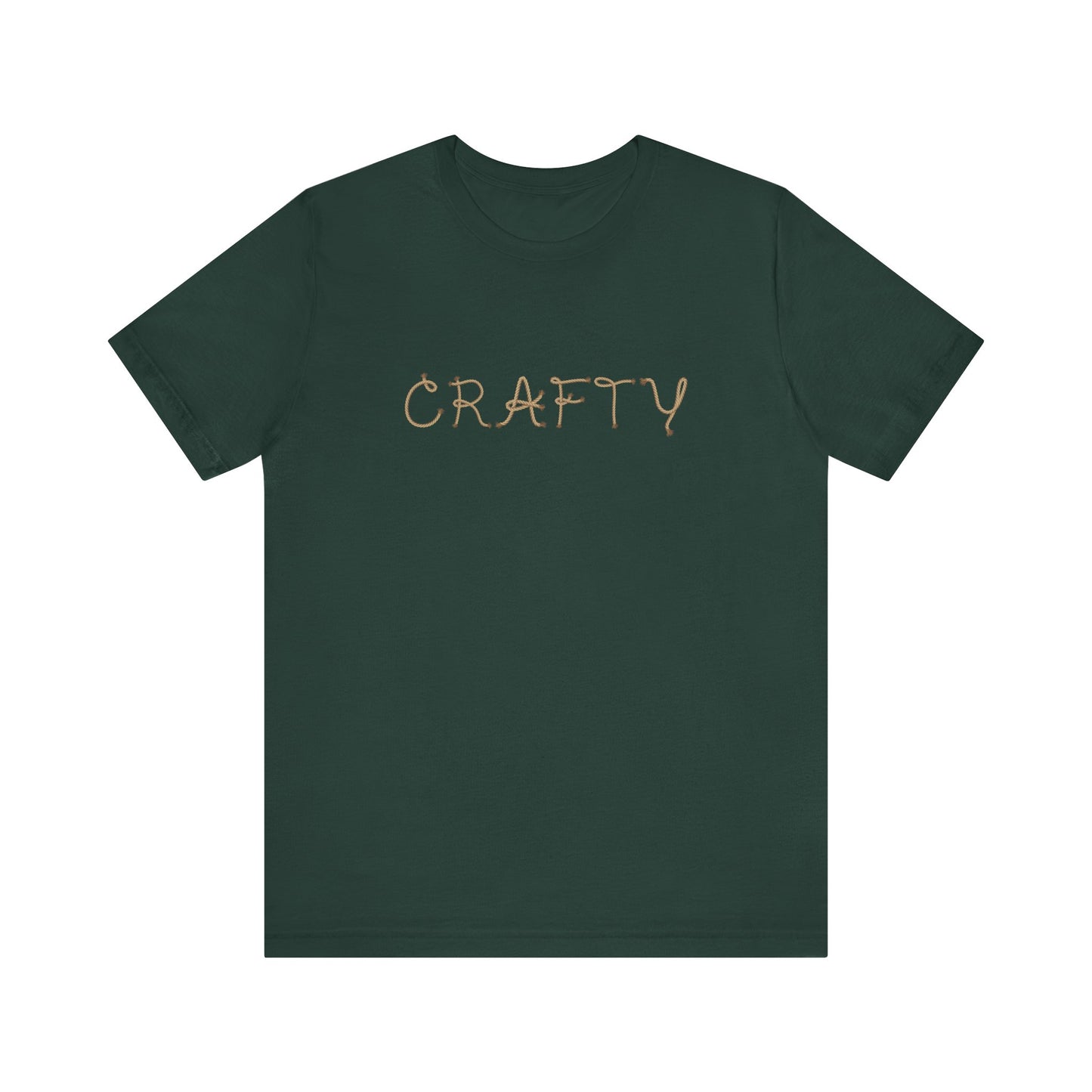 Crafty Rope Letter T-Shirt