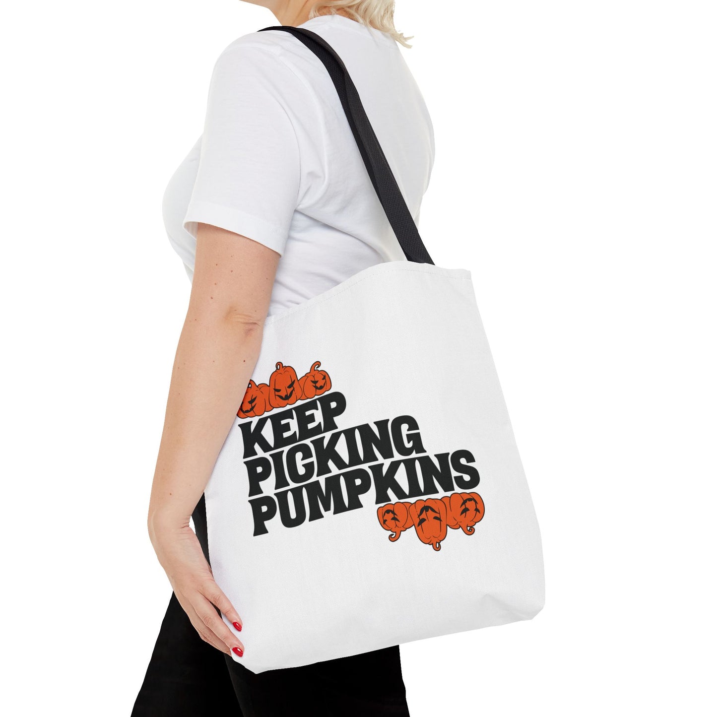 Keep Picking Pumpkins Tote Bag