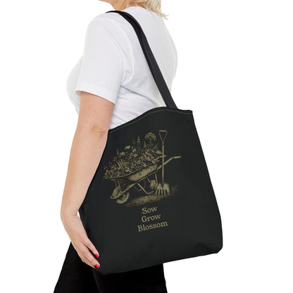 Sow Grow Blossom Tote Bag