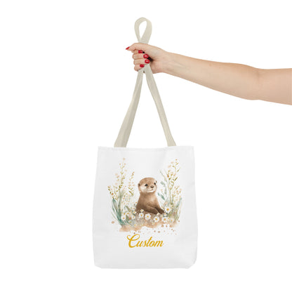 Personalized Nursery Groundhog Bag