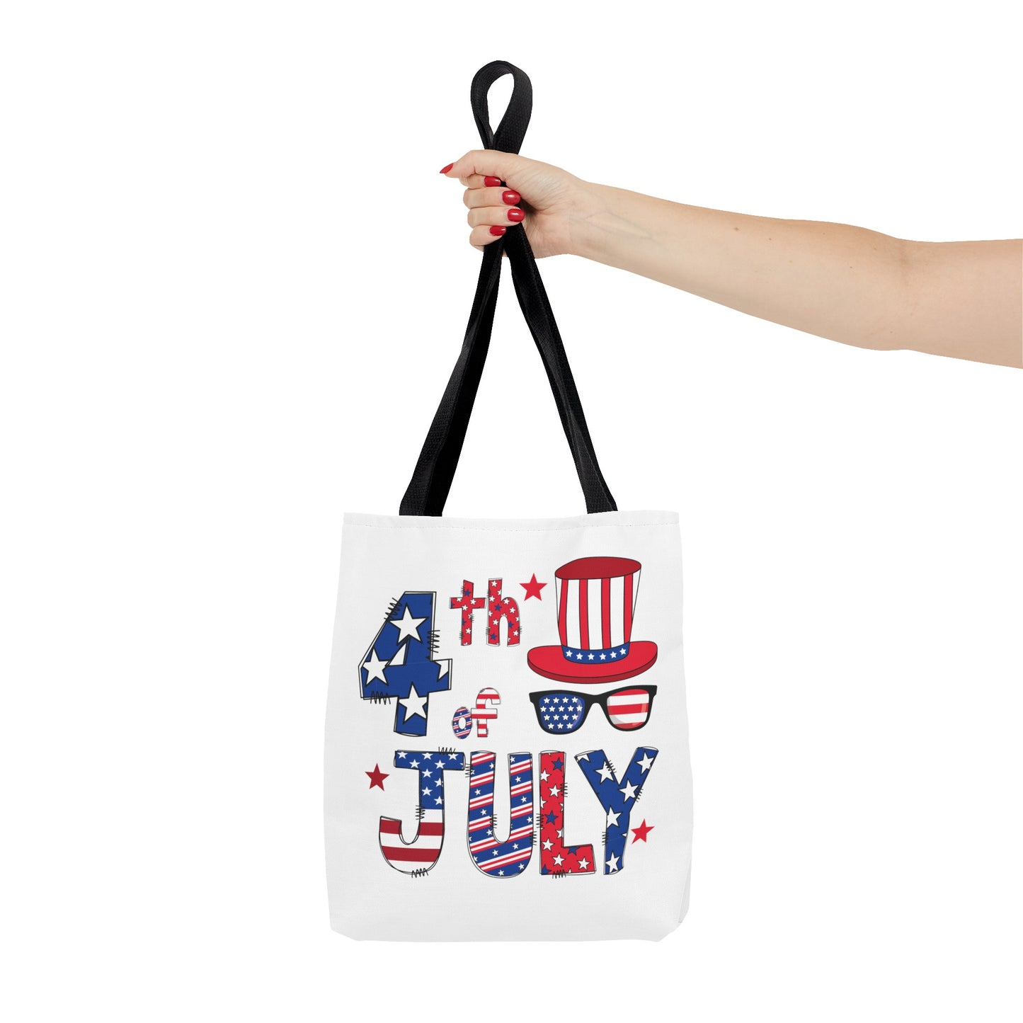 Patriotic 4th of July Tote Bag