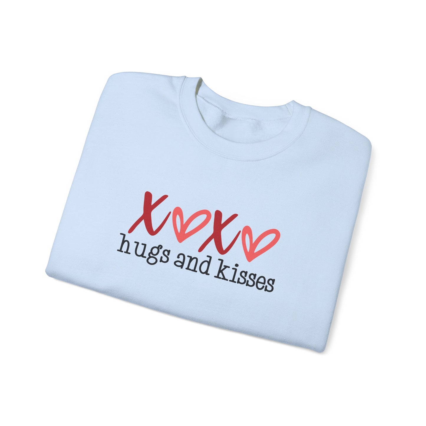 Hugs And Kisses Valentine Sweatshirt