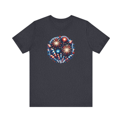 4th of July Firework Rockets T-Shirt