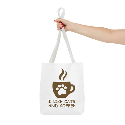 Cats and Coffee Tote Bag