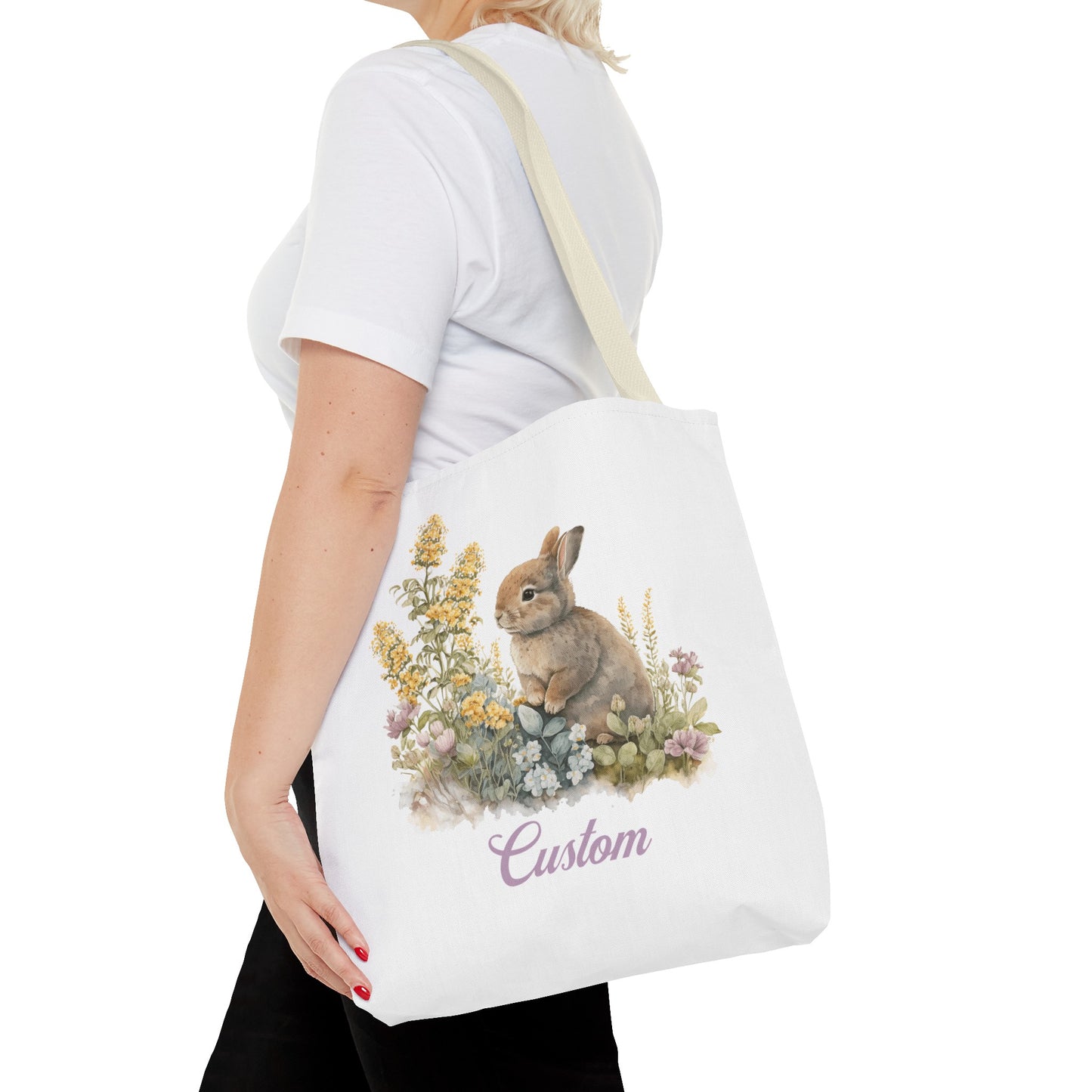 Personalized Nursery Rabbit Bag