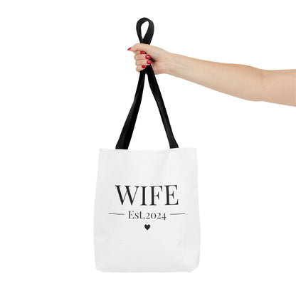 Wife Established 2024 Tote Bag