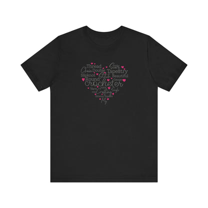 Crocheter Heart T-Shirt