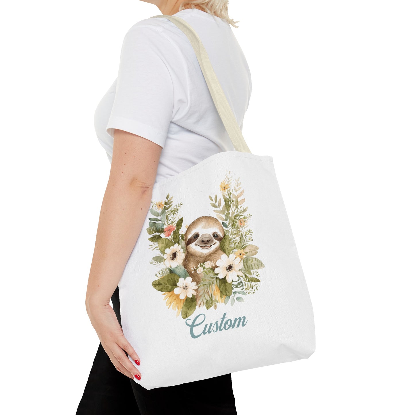 Personalized Nursery Sloth Bag