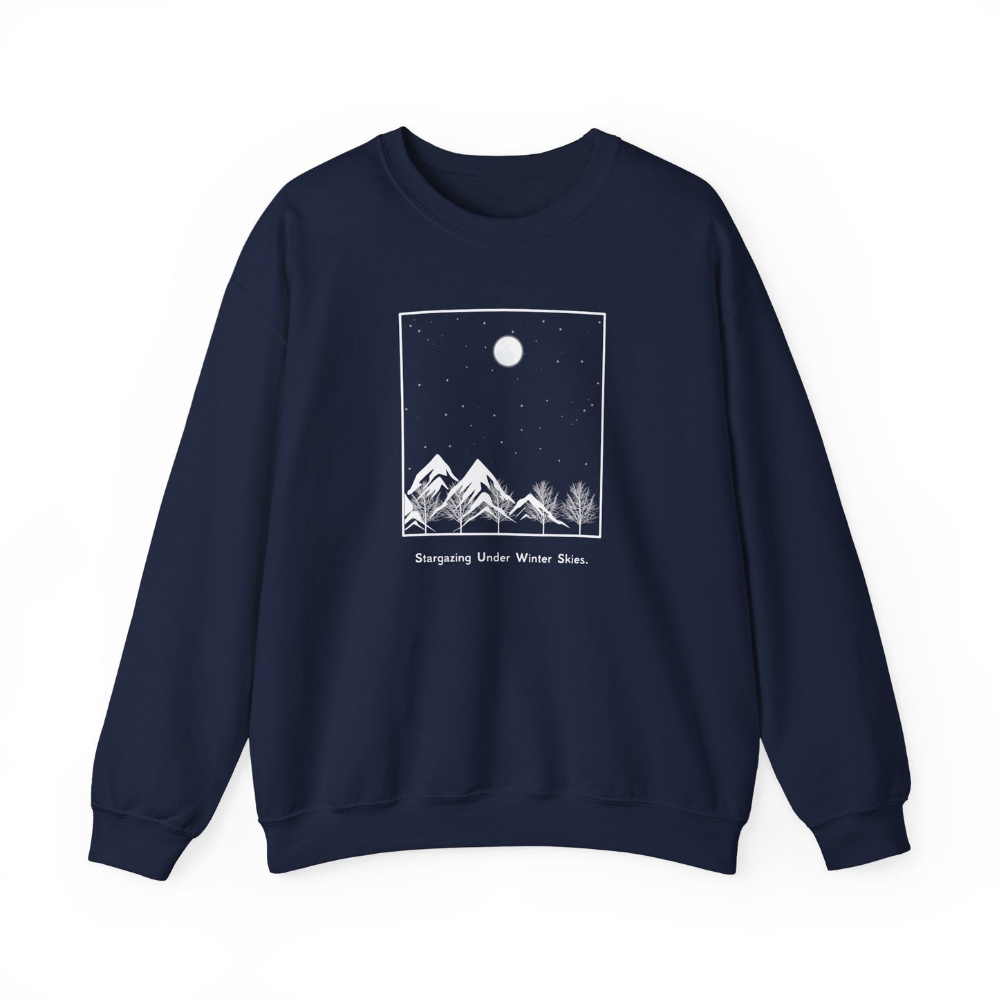 Stargazing Under Winter Skies Sweatshirt