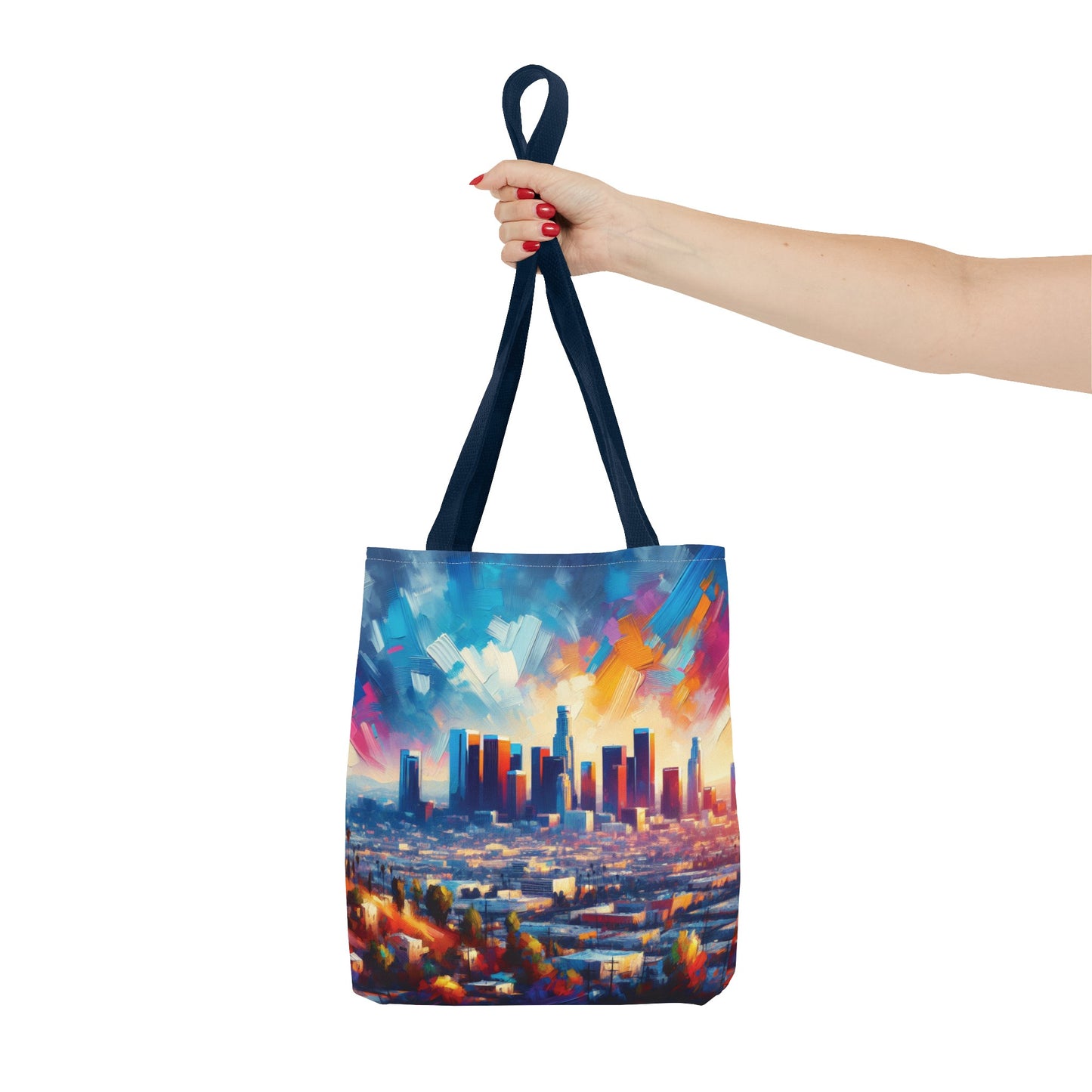 Los Angeles Skyline Tote Bag