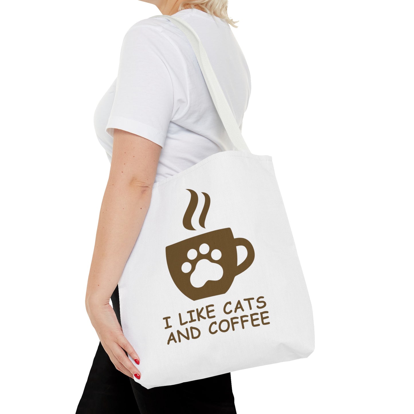 Cats and Coffee Tote Bag