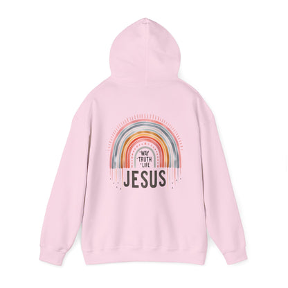 Way Truth Life Jesus Hoodie