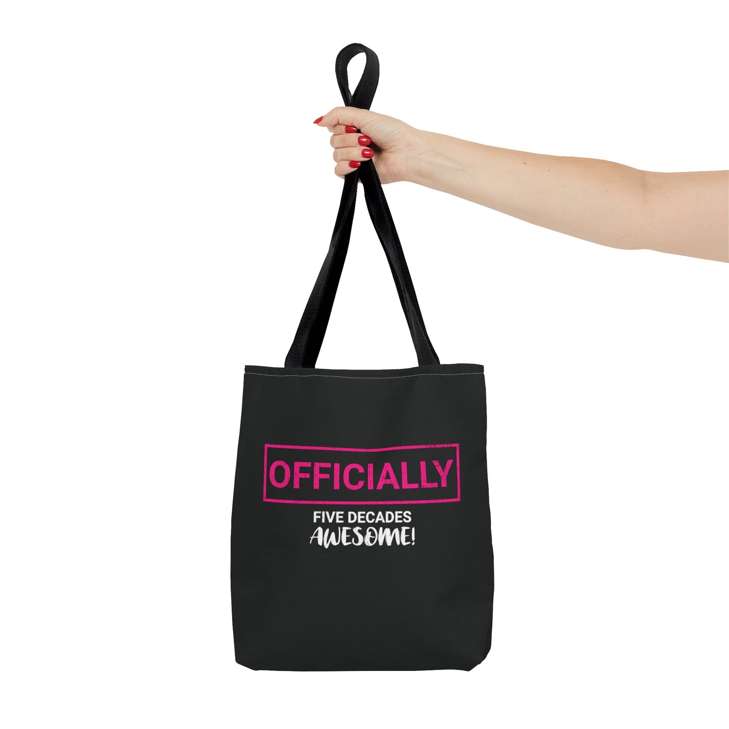 Officially Five Decades Awesome Tote Bag