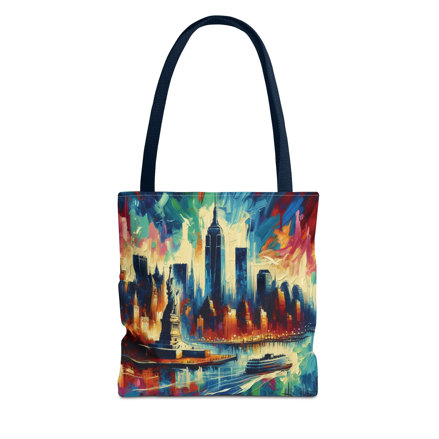 New York Skyline Tote Bag