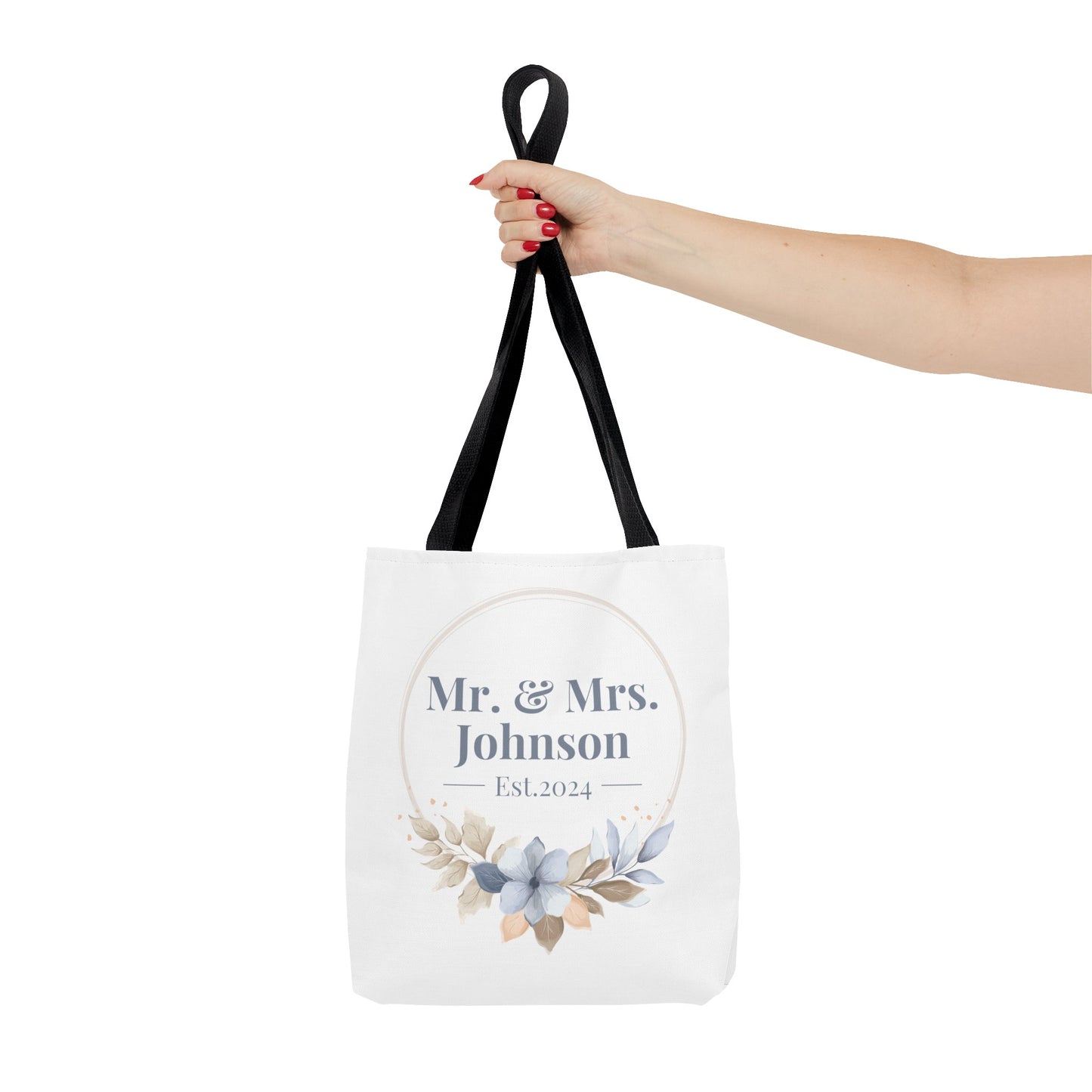 Personalized Wedding Tote Bag