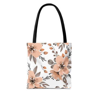 Mom Natural Floral Tote Bag