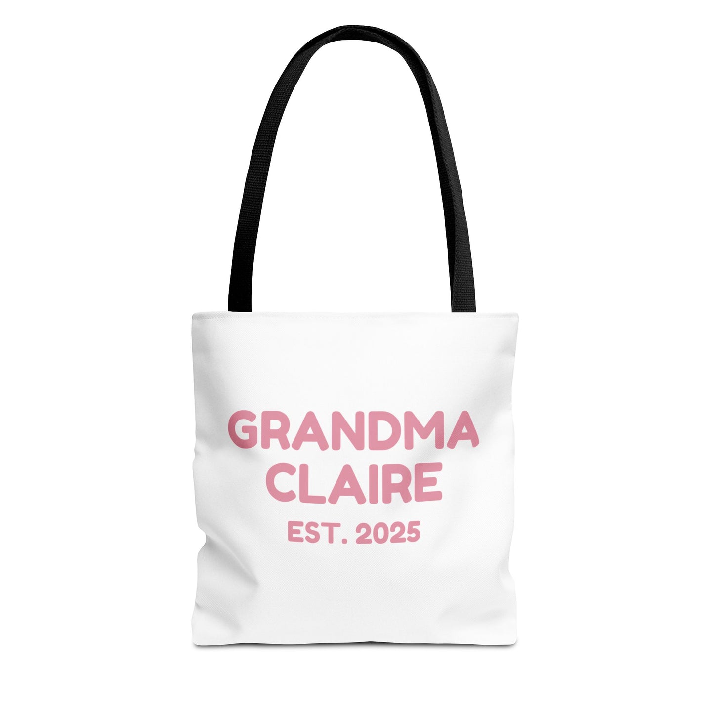 Personalized Grandma 2025 Tote Bag